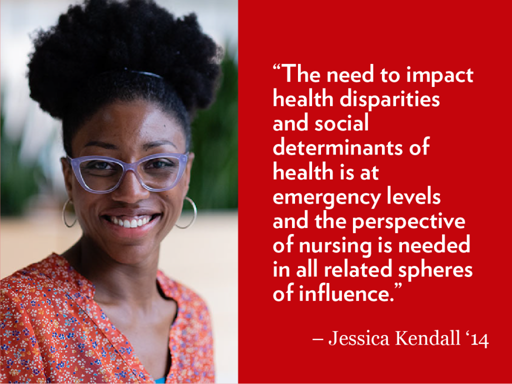 Jessica Kendall ’14, 2019 recipient, Outstanding Badger Nursing Award.