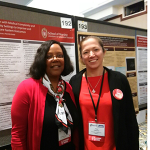 Abby Hammes and Dean Emerit Linda Scott