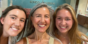 Kimberley Bizjak ’93, and daughters