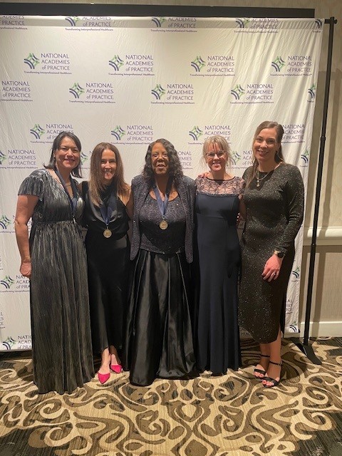 Dean Emerit Scott, Sarah Endicott, Gina Bryan, Cassie Voge, and Katie Pavek in Washington, D.C. March 2025