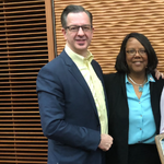 Danny Willis, Dean and Professor, University of Rhode Island with Dean Emerit Scott