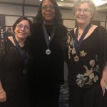 Sherry Greenberg, Linda D. Scott, and Susan Zahner at the National Academies of Practice fellowship induction ceremony.