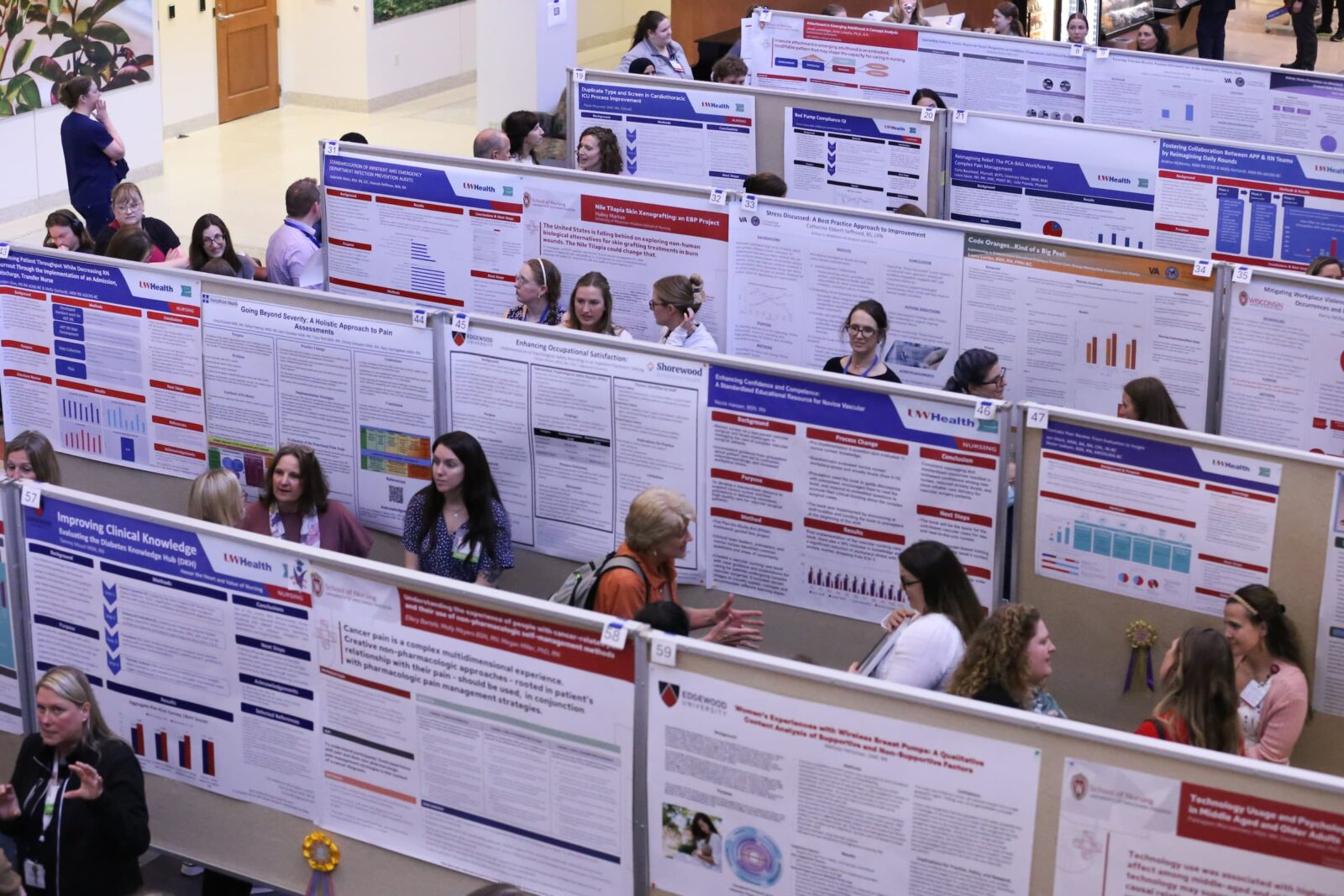 2026 Madison Area Nursing Symposium where nurses throughout the Madison area gather to discuss their research and clinical scholarship.