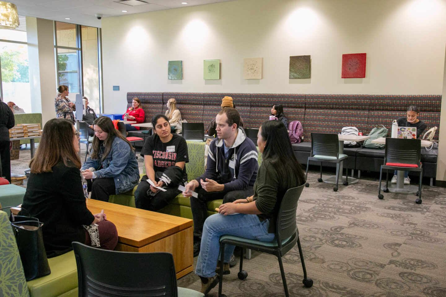 Students gather for the 2025 health sciences welcome reception